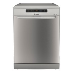 Πλυντήριο πιάτων Indesit: πλήρες μέγεθος, ασημί χρώμα - D2F HD624 AS Πλυντήριο πιάτων Indesit: πλήρες μέγεθος, ασημί χρώμα - D2F HD624 AS